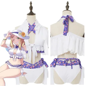 LoveLive!Sunshine!! Mari Ohara Cosplay Costume Swimsuit Dengeki G's Mag Cover Women Girls Halloween Carnival Cosplay Costumes
LoveLive!Sunshine!! Mari Ohara Cosplay Costume Swimsuit Dengeki G's Mag Cover Women Girls Halloween Carnival Cosplay Costumes