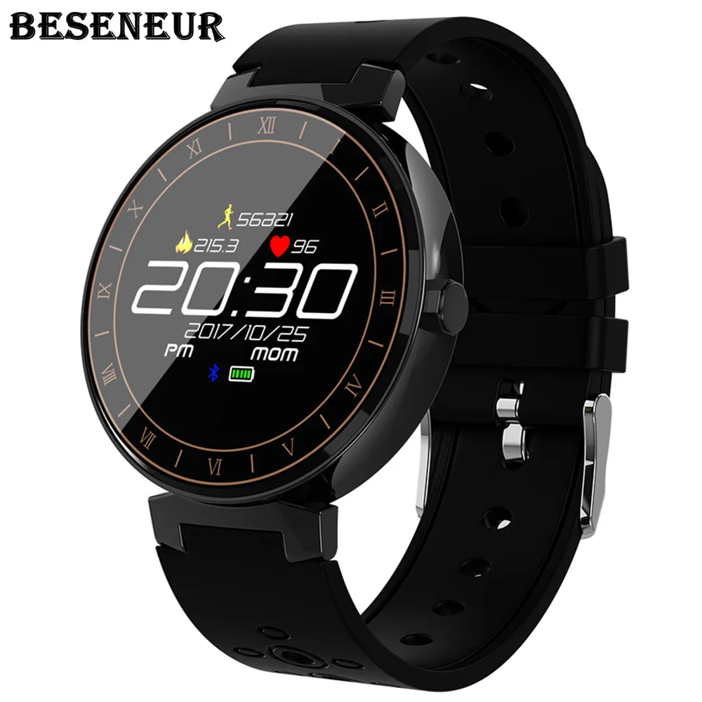 Beseneur L8 Smart Wristband Blood Pressure Bracelet Color Display IP68 Waterproof Fitness Tracker Band for Android IOS Phone
Beseneur L8 Smart Wristband Blood Pressure Bracelet Color Display IP68 Waterproof Fitness Tracker Band for Android IOS Phone