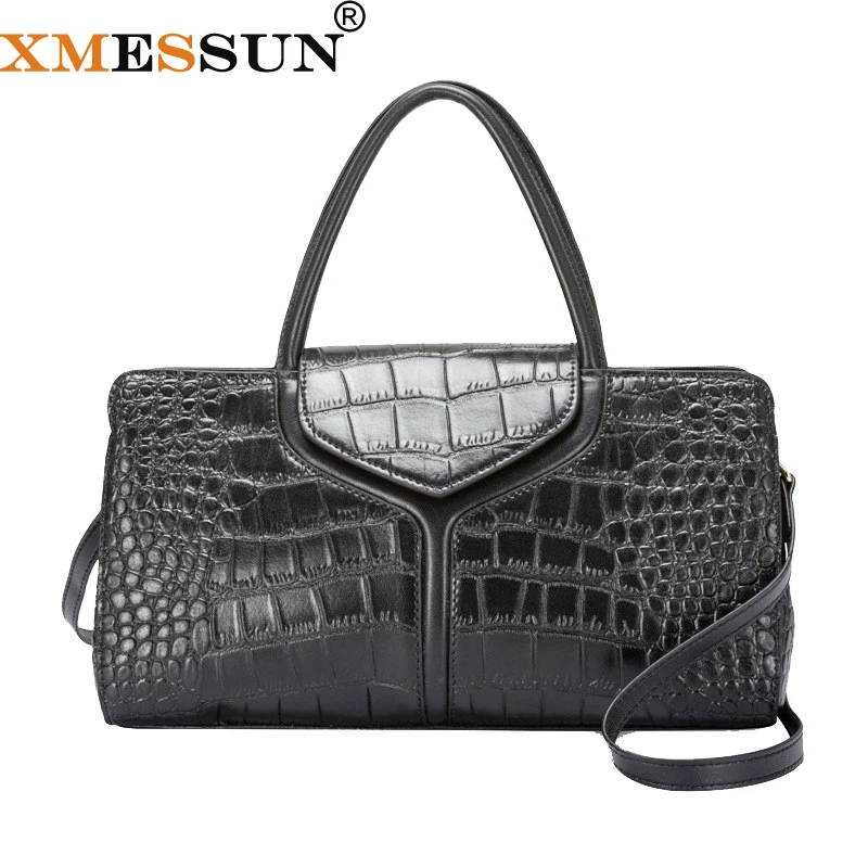 XMESSUN Genuine Leather Handbag Ladies Crocodile Pattern Bag 2019 New Fashion Snake Shoulder Messenger Bag Designer Shipping H89
XMESSUN Genuine Leather Handbag Ladies Crocodile Pattern Bag 2019 New Fashion Snake Shoulder Messenger Bag Designer Shipping H89