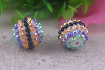 Kwoi vita Newest 20mm 100pcs/lot black/orange/purple/lime ab color Chunky Resin Rhinestone Beads for Kids Girls Jewelry Making
Kwoi vita Newest 20mm 100pcs/lot black/orange/purple/lime ab color Chunky Resin Rhinestone Beads for Kids Girls Jewelry Making