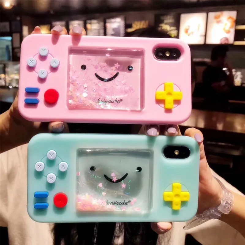 3D Glitter Quicksand Cute Gamepad Rubber Case For iPhone 6 6S XR Soft Silicon Cover Back For iPhone X 8 plus 7 7plus XS case
3D Glitter Quicksand Cute Gamepad Rubber Case For iPhone 6 6S XR Soft Silicon Cover Back For iPhone X 8 plus 7 7plus XS case
