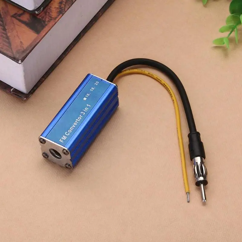 Universal 12V 3 in 1 Car Frequency Antenna Radio FM Band Expander Car Auto Stereo Antenna FM Radio Band Frequency Converter
Universal 12V 3 in 1 Car Frequency Antenna Radio FM Band Expander Car Auto Stereo Antenna FM Radio Band Frequency Converter