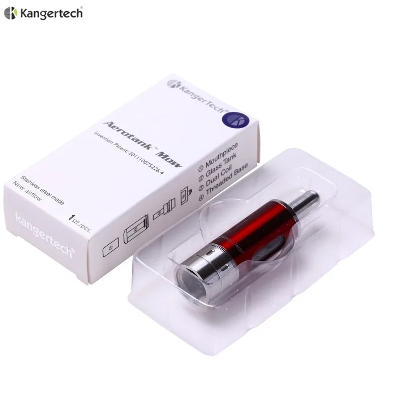 100% Original Kanger aerotank Mow atomizer Adjustable Airflow Aerotank Mow Clearomizer for Kangertech Aeroank Emow Kit
100% Original Kanger aerotank Mow atomizer Adjustable Airflow Aerotank Mow Clearomizer for Kangertech Aeroank Emow Kit
