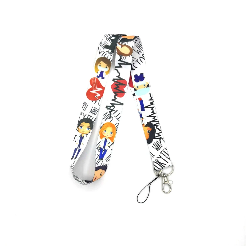 100pcs Regooly RE156 Grey's Anatomy Neck keychain necklace Anime Cartoon Neck Strap Lanyard ID badge holder Keychain Lanyards
100pcs Regooly RE156 Grey's Anatomy Neck keychain necklace Anime Cartoon Neck Strap Lanyard ID badge holder Keychain Lanyards