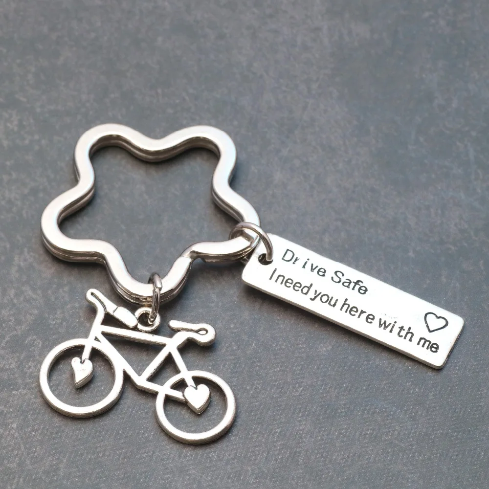 Custom Stainless Steel Key Chain Drive Safe I Need You Here With Me Keychain Couples Jewelry Engraved Bike Llaveros Keyring Gift
Custom Stainless Steel Key Chain Drive Safe I Need You Here With Me Keychain Couples Jewelry Engraved Bike Llaveros Keyring Gift
