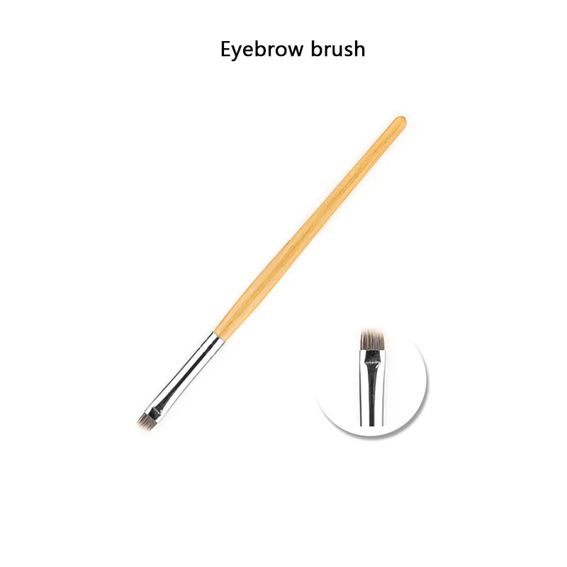1 шт. Профессиональные кисти для макияжа с бамбуковой ручкой|cosmetic brushers|makeup toolsbeauty
