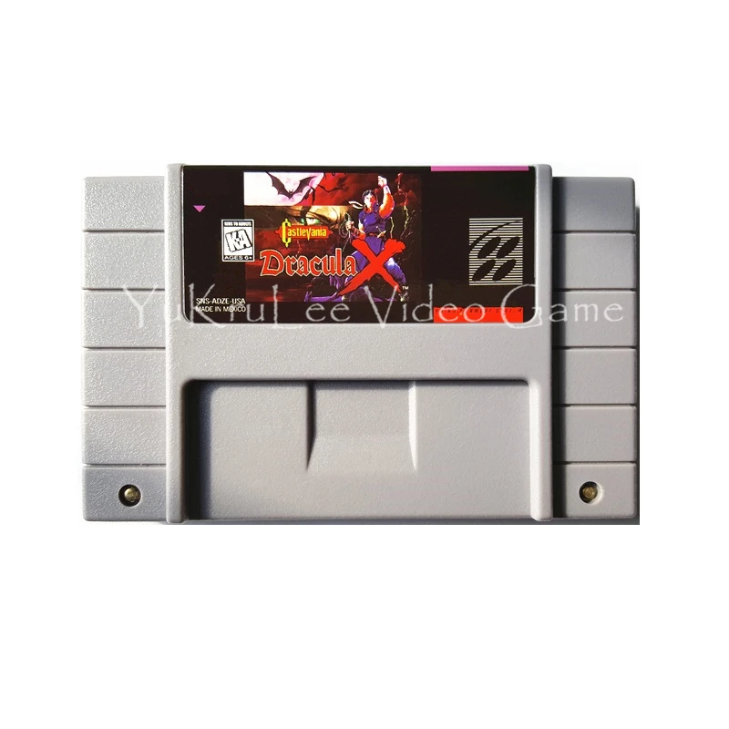 Castlevania Dracula X Video Game Accessories Memory Cartridge Card for Super Entertainment System US NTSC Console S009
Castlevania Dracula X Video Game Accessories Memory Cartridge Card for Super Entertainment System US NTSC Console S009