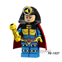 1 Uds de bloques de construcción de acción figuras de Star Wars de los superhéroes gran Barda Serie de la colección de muñecas chico diy juguetes para niños de regalo(China)