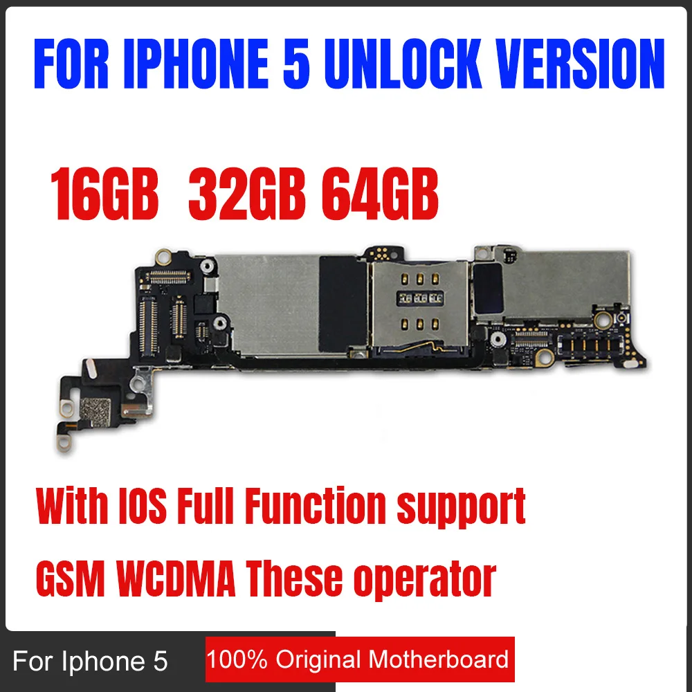 with Full unlocked for iphone 5 Motherboard,100% Original for iphone 5 5g Logic board with IOS System,16GB / 32GB / 64GB
with Full unlocked for iphone 5 Motherboard,100% Original for iphone 5 5g Logic board with IOS System,16GB / 32GB / 64GB