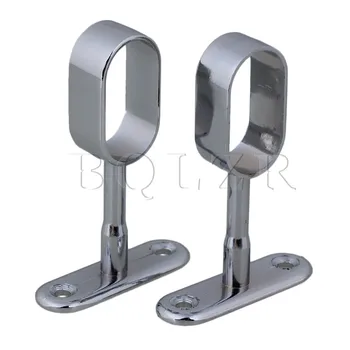 BQLZR 16mm Zinc Alloy Oval Closet Rod Middle Support Hanging Pass Pack of 2
BQLZR 16mm Zinc Alloy Oval Closet Rod Middle Support Hanging Pass Pack of 2