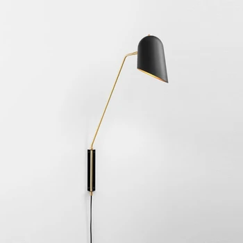 Postmodern Nordic Vintage Long Arm Wall Sconce Light Iron Black Lampshade Bedside Wall Reading Lamp Wall Night Light Art Decor
Postmodern Nordic Vintage Long Arm Wall Sconce Light Iron Black Lampshade Bedside Wall Reading Lamp Wall Night Light Art Decor