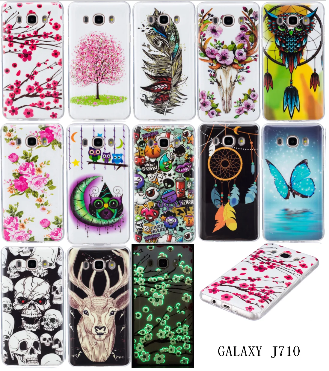 5Pcs For Samsung J7 2016 J710 J710F Case Luminous Anime Silicone TPU Skin Soft Back Cover Phone Case for Samsung Galaxy J7 2016
5Pcs For Samsung J7 2016 J710 J710F Case Luminous Anime Silicone TPU Skin Soft Back Cover Phone Case for Samsung Galaxy J7 2016