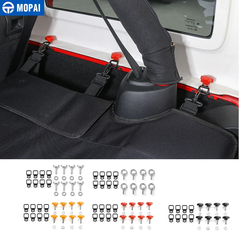 MOPAI 2 Door Car Interior Roof Screws Nut With Pull Buckle Kit Car Accessories for Jeep Wrangler JK JL 2007 -2018 Car Styling
MOPAI 2 Door Car Interior Roof Screws Nut With Pull Buckle Kit Car Accessories for Jeep Wrangler JK JL 2007 -2018 Car Styling