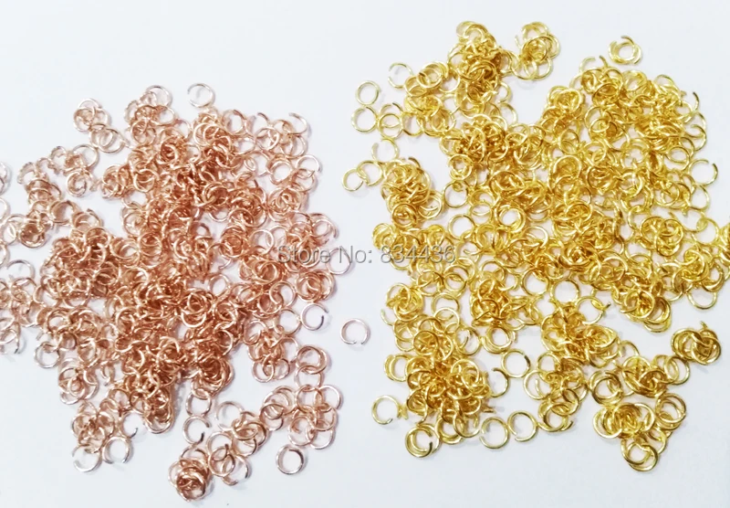 Free Shipping gold rose gold color 0.6X4mm stainless steel jump rings DIY necklaces bracelets accessories jewelry parts 500pcs
Free Shipping gold rose gold color 0.6X4mm stainless steel jump rings DIY necklaces bracelets accessories jewelry parts 500pcs