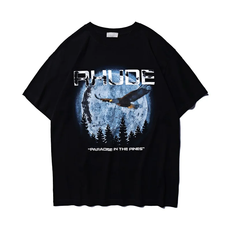 RHUDE T Shirt Men Harajuku Streetwear T-shirt High Quality Cotton Digital Direct Injection Printing Japan RHUDE T-shirts
RHUDE T Shirt Men Harajuku Streetwear T-shirt High Quality Cotton Digital Direct Injection Printing Japan RHUDE T-shirts