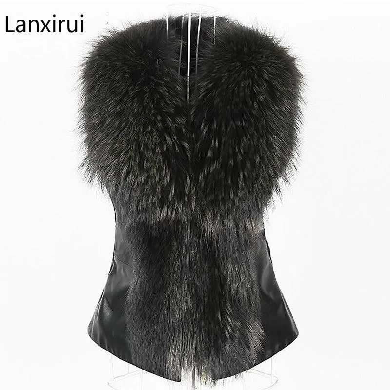 Suede Women Vest 2018 Autumn Winter Fashion o neck black Faux Fur Vest Warm Sleeveless Women Jacket Leather women vest jacket
Suede Women Vest 2018 Autumn Winter Fashion o neck black Faux Fur Vest Warm Sleeveless Women Jacket Leather women vest jacket