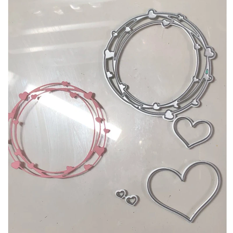 Estel Metal Cutting Dies Scrapbooking Heart Wreath Frame Die Cuts for DIY Embossing album Paper Card Making Stencils
Estel Metal Cutting Dies Scrapbooking Heart Wreath Frame Die Cuts for DIY Embossing album Paper Card Making Stencils