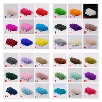 Beautiful! Recommend 10yards/lot More color dyeing ostrich feathers ribbon 10-15 cm/4-6 inch For Dress/Craft Supplies
Beautiful! Recommend 10yards/lot More color dyeing ostrich feathers ribbon 10-15 cm/4-6 inch For Dress/Craft Supplies