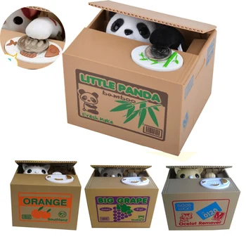 Cute Automatic Stole Coin Piggy Bank Panda White Cat Money Box 15*12.5*12.6cm Money Saving Box Moneybox Gifts For Kids
Cute Automatic Stole Coin Piggy Bank Panda White Cat Money Box 15*12.5*12.6cm Money Saving Box Moneybox Gifts For Kids