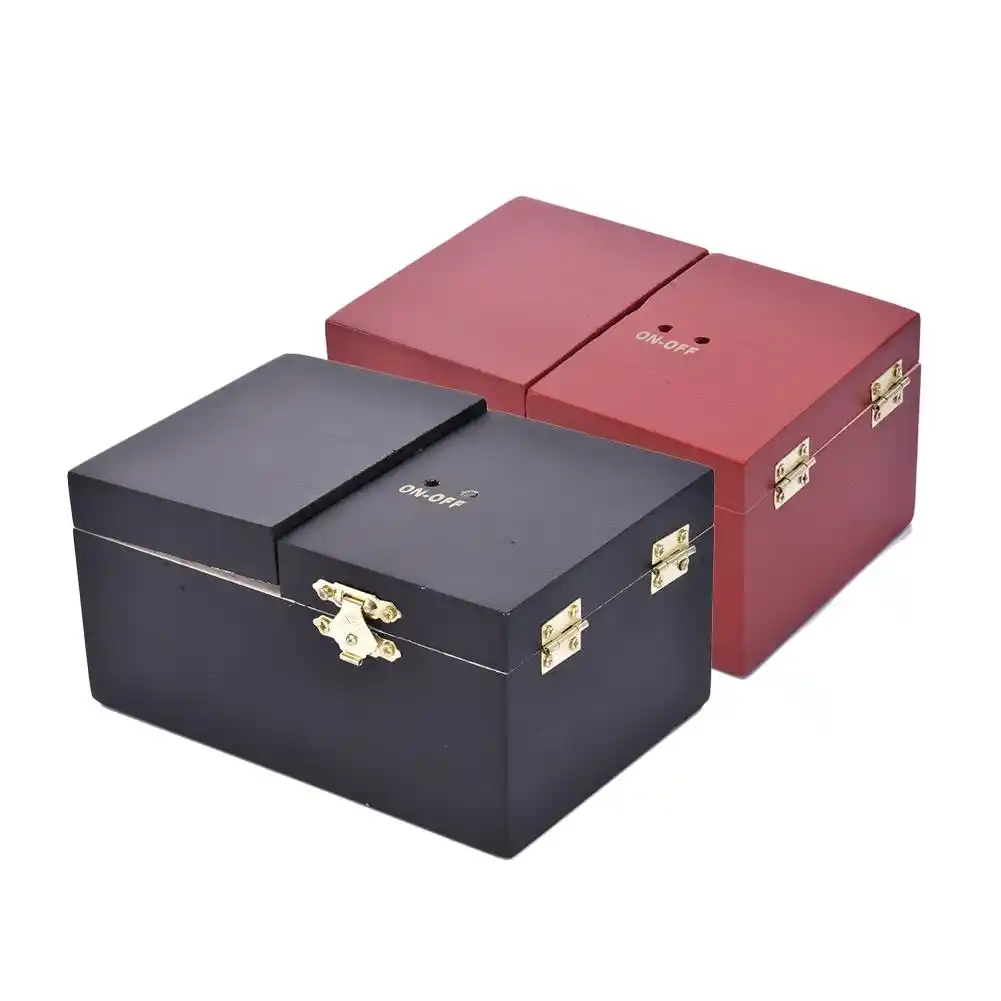vintage wooden storage box gift packaging wooden box cotton