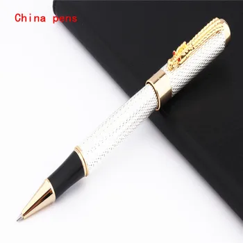 JINHAO 1200 White pearl Chinese Dragon dancing Business office Medium nib Rollerball Pen New
JINHAO 1200 White pearl Chinese Dragon dancing Business office Medium nib Rollerball Pen New