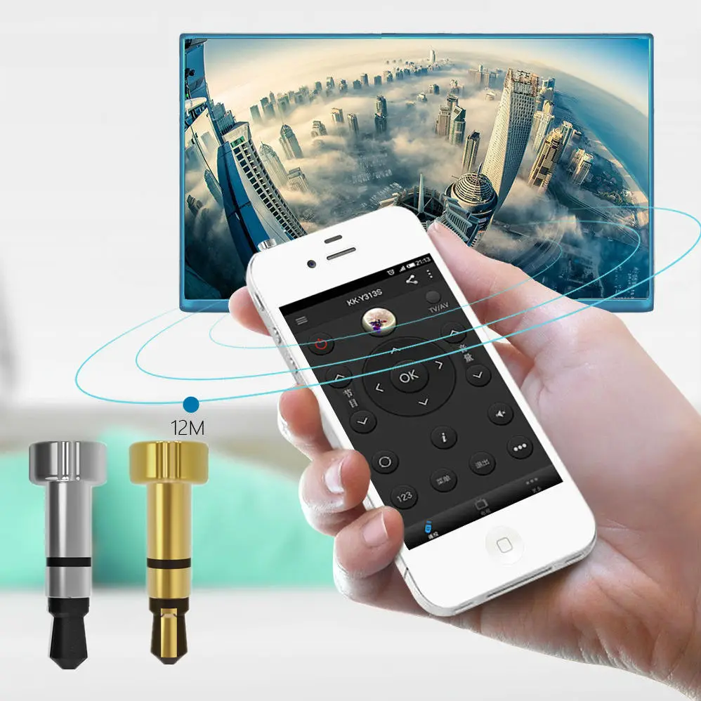 1pcs Silver for iphone/ipad/Touch Portable Mini Pocket for IOS Mobile Phone Smart IR Remote Control For Air Conditioner TV
1pcs Silver for iphone/ipad/Touch Portable Mini Pocket for IOS Mobile Phone Smart IR Remote Control For Air Conditioner TV