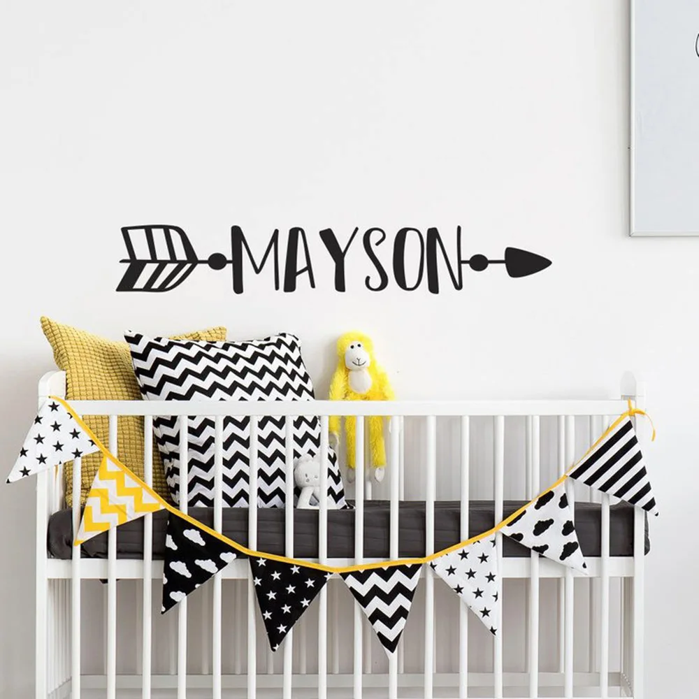 Personalized Name Wall Decal Boy with Arrow Boho Nursery Kids Room Wall Decor Custom Name sticker Arrow Tribal Crib Decor G324
Personalized Name Wall Decal Boy with Arrow Boho Nursery Kids Room Wall Decor Custom Name sticker Arrow Tribal Crib Decor G324