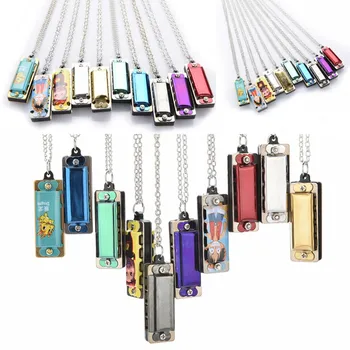 2019 New Mini 4 Hole 8 Tone Harmonica Metal Necklace Design Chain Toy Gift Color Random
2019 New Mini 4 Hole 8 Tone Harmonica Metal Necklace Design Chain Toy Gift Color Random