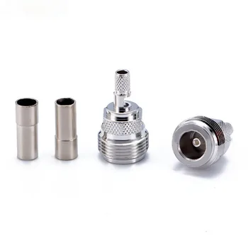 10pcs-100pcs RF connector N-C-K3 N female connector Crimp 50-3 wire RG58 L16 feeder connector N female connector
10pcs-100pcs RF connector N-C-K3 N female connector Crimp 50-3 wire RG58 L16 feeder connector N female connector