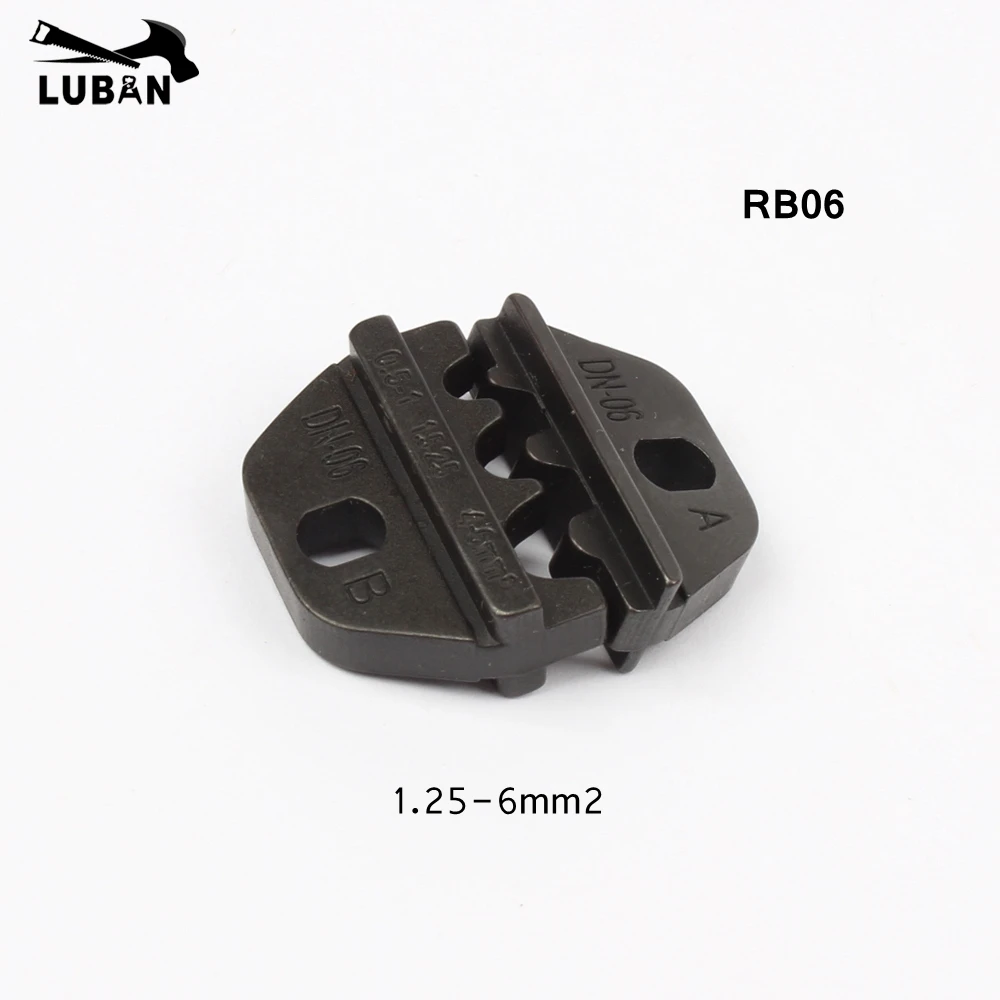 MINI EUROP STYLE crimping tool crimping plier die sets for RB series 1.25-6mm2 RB06 tool jaw jaws
MINI EUROP STYLE crimping tool crimping plier die sets for RB series 1.25-6mm2 RB06 tool jaw jaws
