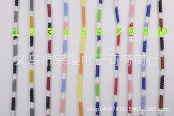 The new colorful data cable protection rope seven - color 1.4 - meter protection line data line protective sleeve protection lin
The new colorful data cable protection rope seven - color 1.4 - meter protection line data line protective sleeve protection lin