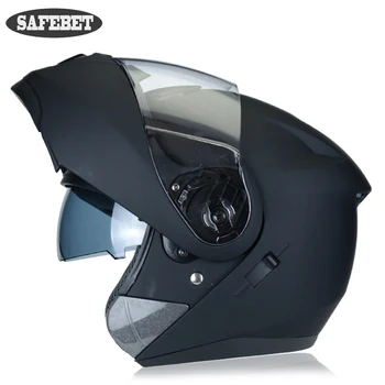 Modular Motorcycle Helmet Flip Capacete da Motocicleta Cascos Moto Casque Kask Helmet Double Sun Visor Men's Racing Helmet 
Modular Motorcycle Helmet Flip Capacete da Motocicleta Cascos Moto Casque Kask Helmet Double Sun Visor Men's Racing Helmet