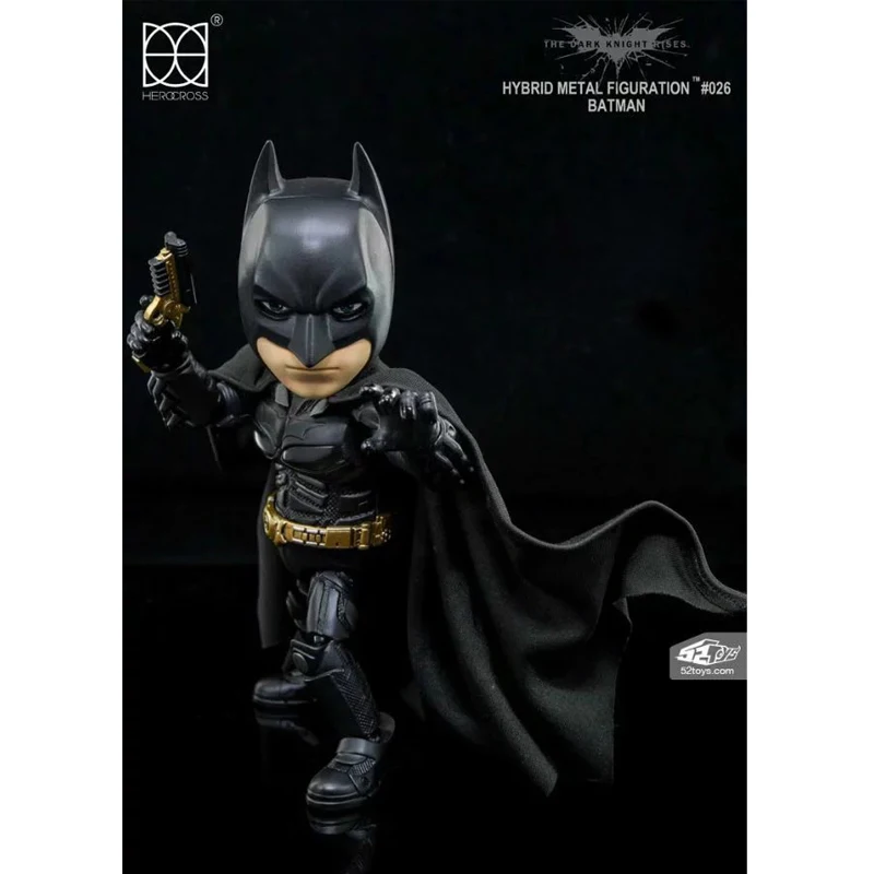 The Dark Knight Rises Batman Hybrid Metal Figuration #026 Batman with LED Light Action Figures Collectibles Model Toys
The Dark Knight Rises Batman Hybrid Metal Figuration #026 Batman with LED Light Action Figures Collectibles Model Toys