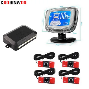 Koorinwoo LCD Monitor Car Parking Sensor 4 Probes Sysem Probes Alarm Car Detector Reverse Parking Parktronic Jalousie For Car
Koorinwoo LCD Monitor Car Parking Sensor 4 Probes Sysem Probes Alarm Car Detector Reverse Parking Parktronic Jalousie For Car
