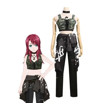 Cosplay Costume BanGDream Afterglowsecond key visual Udagawa Tomoe Top+Coat+Pants Cool style Daily clothing A
Cosplay Costume BanGDream Afterglowsecond key visual Udagawa Tomoe Top+Coat+Pants Cool style Daily clothing A