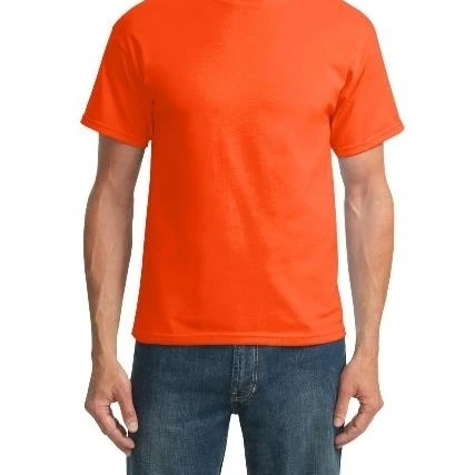 Port & Company PC55 Core Blend Tees Safety Orange - Small (1)