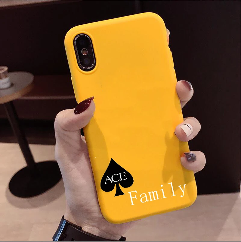 Ace family soft Silicone candy colors phone case for iPhone XR XS Max 6 7 8 plus for Apple X best design phone case
Ace family soft Silicone candy colors phone case for iPhone XR XS Max 6 7 8 plus for Apple X best design phone case