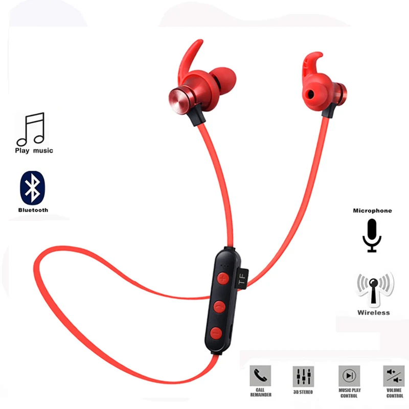 Bluetooth Earphone Wireless Headphones For Iphone XS Max Samsung S9 S8 Handsfree Earbuds Mic Headset Sport Wireless Headphone
Bluetooth Earphone Wireless Headphones For Iphone XS Max Samsung S9 S8 Handsfree Earbuds Mic Headset Sport Wireless Headphone