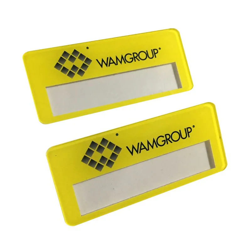 40pcs custom magnet name badge 70*28mm employee personalized reusable plastic acrylic id badge with window
40pcs custom magnet name badge 70*28mm employee personalized reusable plastic acrylic id badge with window