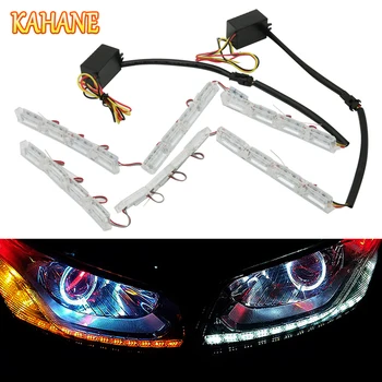 KAHANE 2x Car LED Flexible DRL Daytime Running Light Turn Signal Light FOR BMW M E60 F10 X5 E53 E46 E39 E90 Nissan Qashqai Juke
KAHANE 2x Car LED Flexible DRL Daytime Running Light Turn Signal Light FOR BMW M E60 F10 X5 E53 E46 E39 E90 Nissan Qashqai Juke