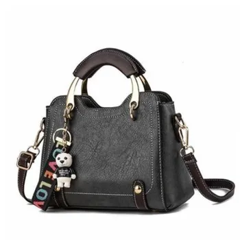 Fashion Women Handbags Cute With Bear PU Leather Totes Bag Top-handle Crossbody Bag Shoulder Bag Lady Casual Girls Hand Bags 
Fashion Women Handbags Cute With Bear PU Leather Totes Bag Top-handle Crossbody Bag Shoulder Bag Lady Casual Girls Hand Bags