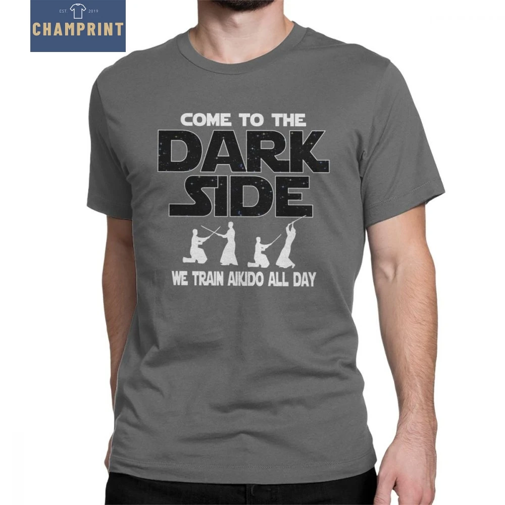 Aikido Lover T Shirt for Men Come To The Dark Side Fun O Neck Short Sleeve Clothes 100% Cotton Tees Humor Plus Size T-Shirt
Aikido Lover T Shirt for Men Come To The Dark Side Fun O Neck Short Sleeve Clothes 100% Cotton Tees Humor Plus Size T-Shirt