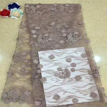 Nigerian Mesh Lace Fabrics High Quality 2019 African French Guipure Lace Fabric With Beads Embroidered Lace for Dress XC8-44
Nigerian Mesh Lace Fabrics High Quality 2019 African French Guipure Lace Fabric With Beads Embroidered Lace for Dress XC8-44