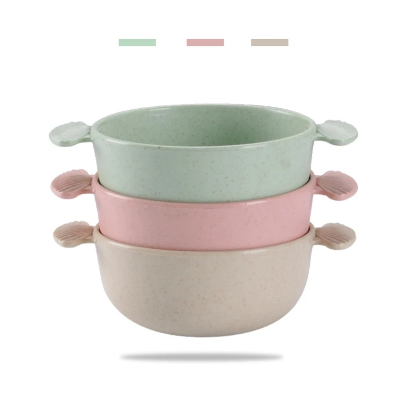 Cute Wheat Straw Stem Bowl Kids Rice Food Double Handles Children Tableware Kitchen Baby Love
Cute Wheat Straw Stem Bowl Kids Rice Food Double Handles Children Tableware Kitchen Baby Love