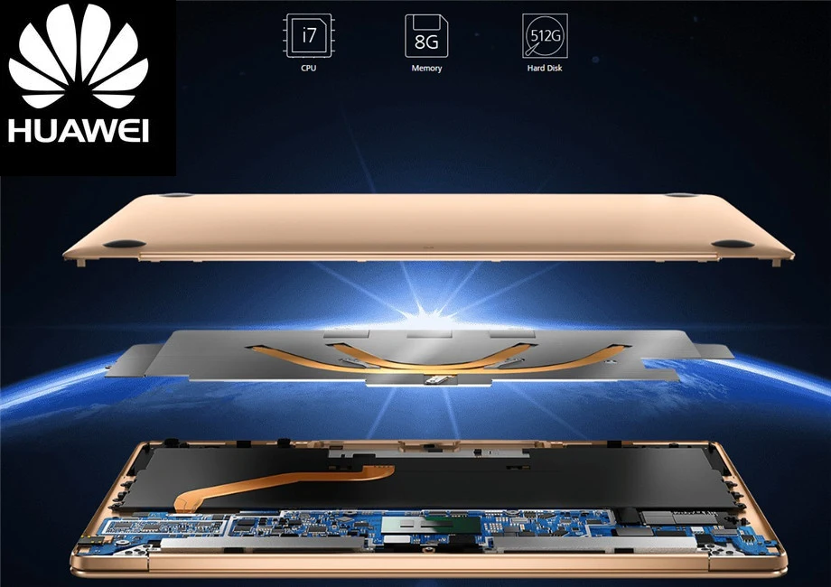 High Configuration HUAWEI MateBook X 13 Inches Laptop Notebook PC With 7th Gene Intel i5 7500U CPU 8GB Ram 512GB SSD HD Display
High Configuration HUAWEI MateBook X 13 Inches Laptop Notebook PC With 7th Gene Intel i5 7500U CPU 8GB Ram 512GB SSD HD Display