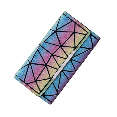 Three night light rhombic wallet new simple long wallet retro small fresh card package women's clutch
Three night light rhombic wallet new simple long wallet retro small fresh card package women's clutch
