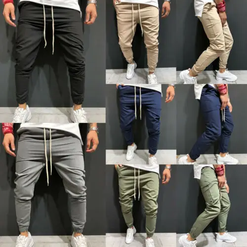 Stylish Men Solid-color Lace-up Pockets Slim Casual Nine-points Pants Sport Gym Slim Fit Running Joggers Long Trousers M-XXXL
Stylish Men Solid-color Lace-up Pockets Slim Casual Nine-points Pants Sport Gym Slim Fit Running Joggers Long Trousers M-XXXL