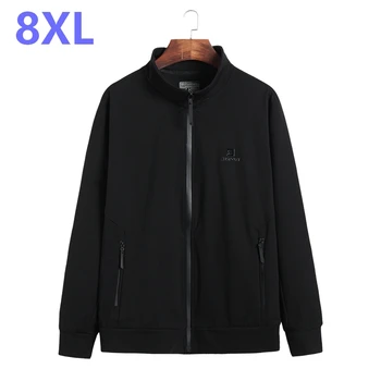 10XL 8XL 6XL New Spring Autumn Men's Jackets Thin Solid Fashion Coats Male Casual Loose Stand Collar Bomber Jacket Men Overcoat
10XL 8XL 6XL New Spring Autumn Men's Jackets Thin Solid Fashion Coats Male Casual Loose Stand Collar Bomber Jacket Men Overcoat