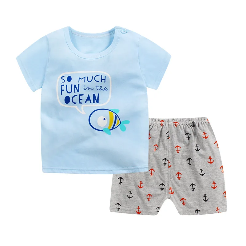 Children's Sets Summer Baby Girls Clothes Lion Giraffe Infant Kids Boys Clothes T-Shirt + Shorts Children'S Clothing Casual Suit
Children's Sets Summer Baby Girls Clothes Lion Giraffe Infant Kids Boys Clothes T-Shirt + Shorts Children'S Clothing Casual Suit