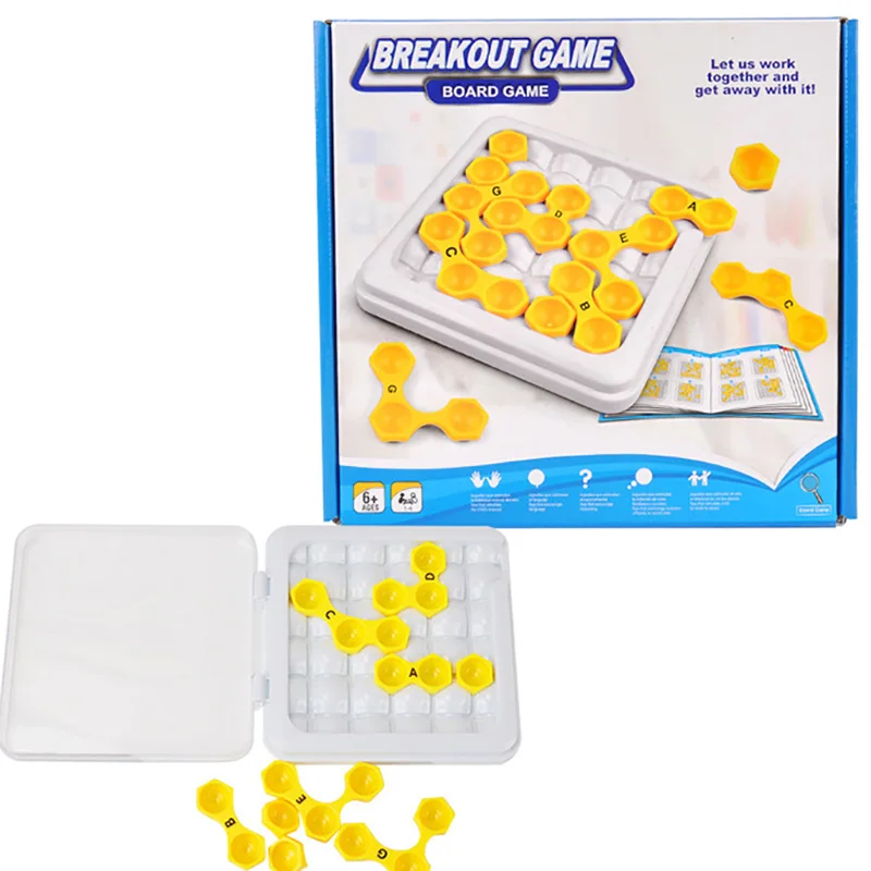 2018 Breakout Board Game Puzzle Logical Shaoguan Games High Quality Plastic Education Game
2018 Breakout Board Game Puzzle Logical Shaoguan Games High Quality Plastic Education Game